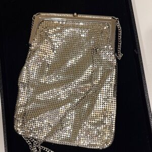 Whiting & Davis Silver Mesh Evening Bag
